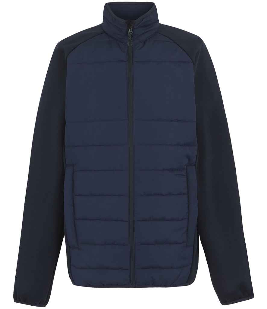 Regatta Professional RG654 Navy Front - Jacket Ready to be Embroidered and Printed by Custard Workwear - Cheap Personalised and Customised Workwear in Nottinghamshire, Derbyshire and Leicestershire