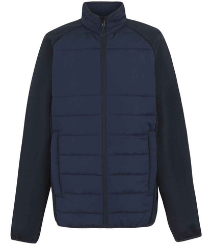 Regatta Professional RG654 Navy Front - Jacket Ready to be Embroidered and Printed by Custard Workwear - Cheap Personalised and Customised Workwear in Nottinghamshire, Derbyshire and Leicestershire