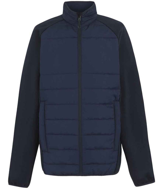 Regatta Professional RG654 Navy Front - Jacket Ready to be Embroidered and Printed by Custard Workwear - Cheap Personalised and Customised Workwear in Nottinghamshire, Derbyshire and Leicestershire