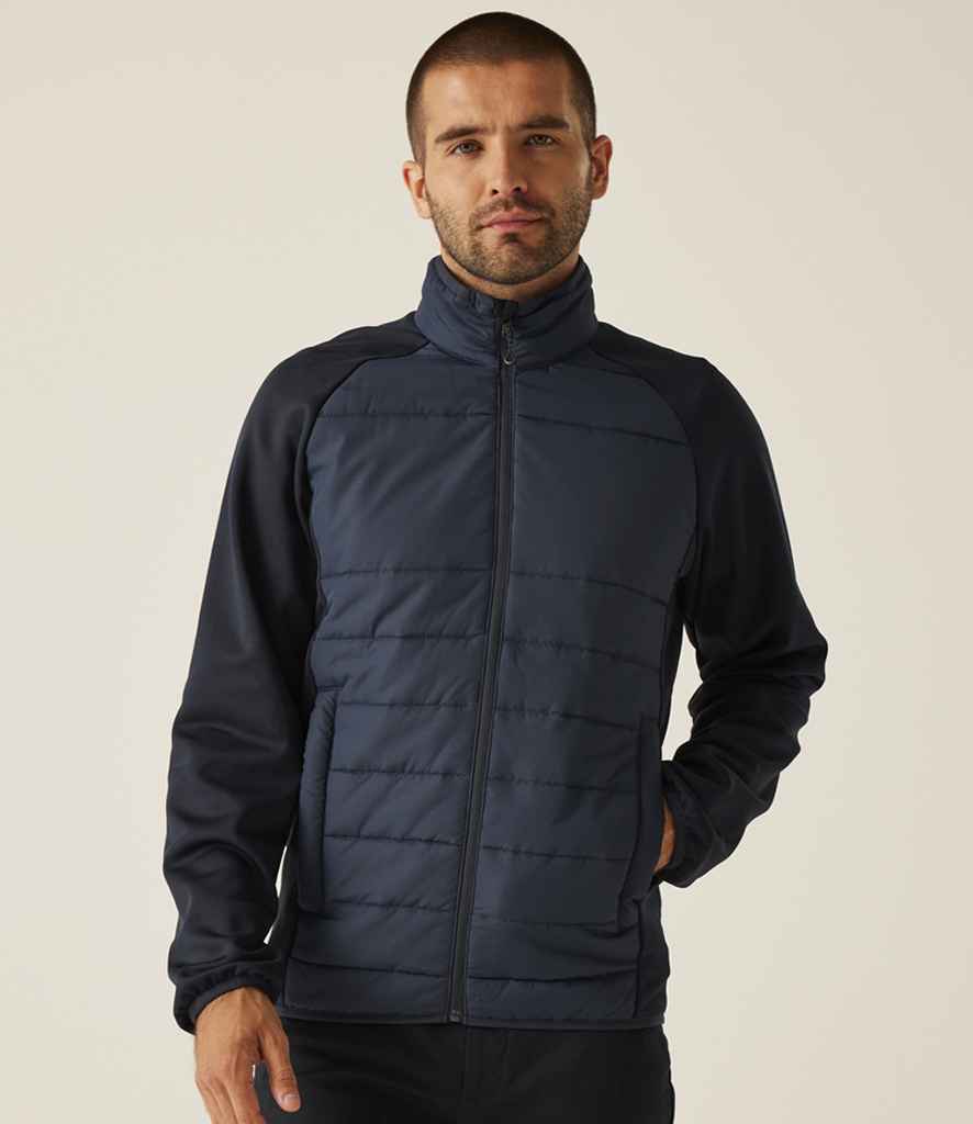 Regatta Professional RG654 Navy Model - Jacket Ready to be Embroidered and Printed by Custard Workwear - Cheap Personalised and Customised Workwear in Nottinghamshire, Derbyshire and Leicestershire