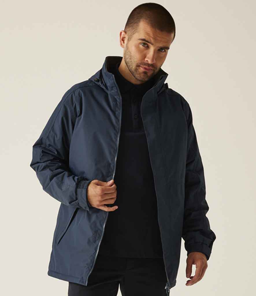 Regatta Professional RG745 Navy Model - Jacket Ready to be Embroidered and Printed by Custard Workwear - Cheap Personalised and Customised Workwear in Nottinghamshire, Derbyshire and Leicestershire