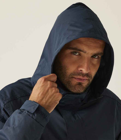 Regatta Professional RG745 Navy Model - Jacket Ready to be Embroidered and Printed by Custard Workwear - Cheap Personalised and Customised Workwear in Nottinghamshire, Derbyshire and Leicestershire