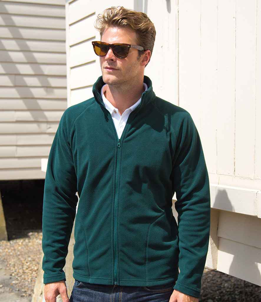 Result RS114M Forest Green Model -  Ready to be Embroidered by Custard Workwear - Cheap Personalised and Customised Workwear in Nottinghamshire, Derbyshire and Leicestershire