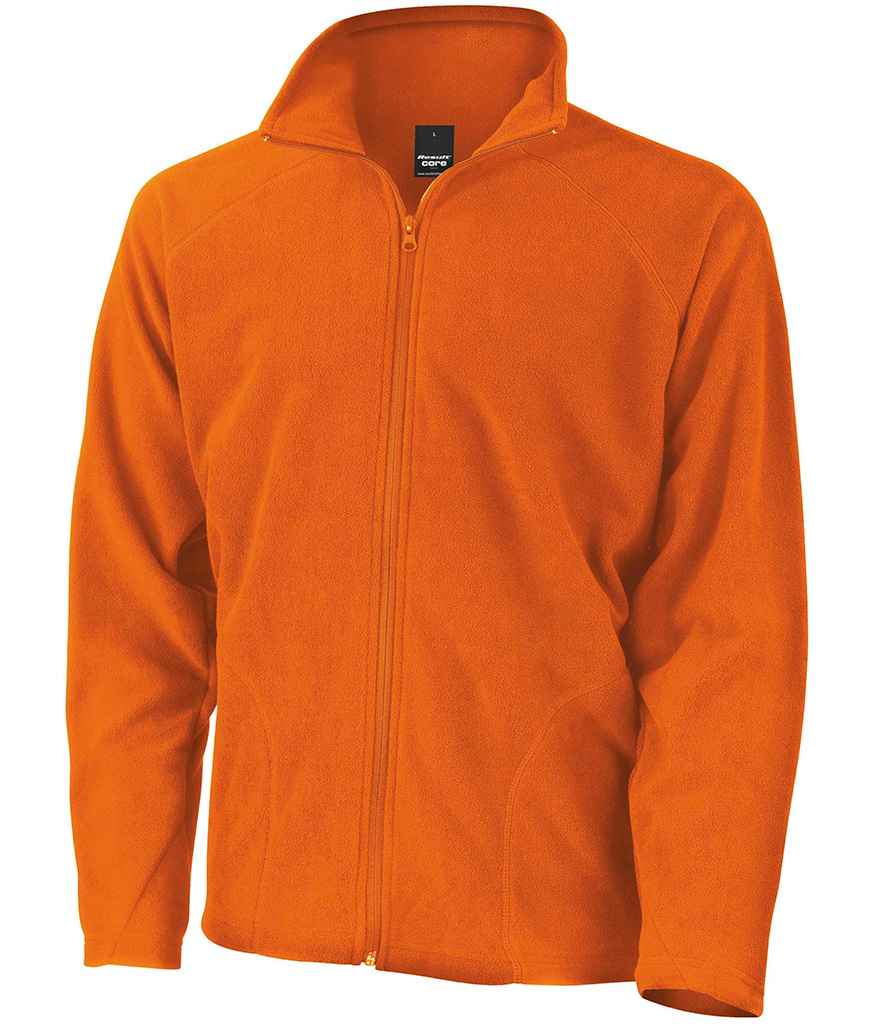 Result RS114M Orange Front -  Ready to be Embroidered by Custard Workwear - Cheap Personalised and Customised Workwear in Nottinghamshire, Derbyshire and Leicestershire