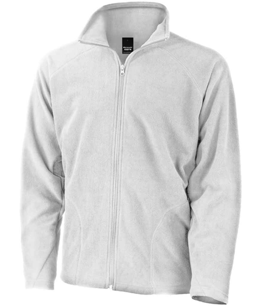 Result RS114M White Front -  Ready to be Embroidered by Custard Workwear - Cheap Personalised and Customised Workwear in Nottinghamshire, Derbyshire and Leicestershire