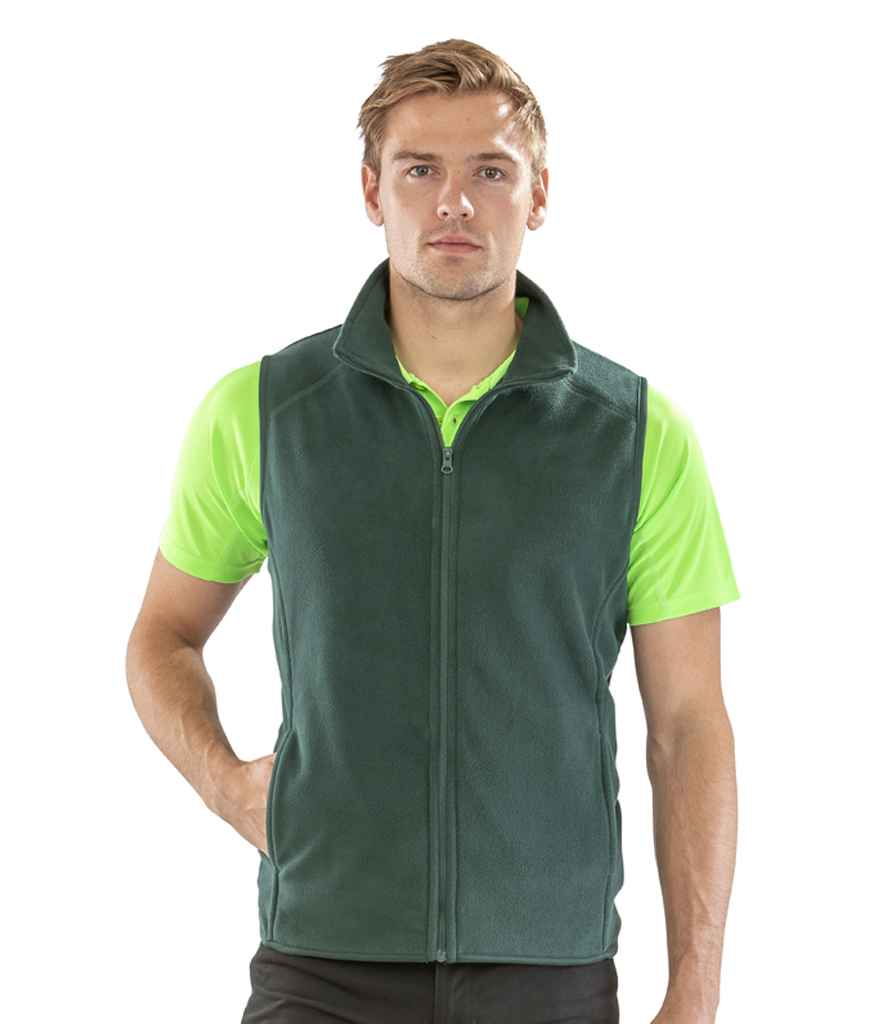 Result RS116 Forest Green Model -  Ready to be Embroidered by Custard Workwear - Cheap Personalised and Customised Workwear in Nottinghamshire, Derbyshire and Leicestershire