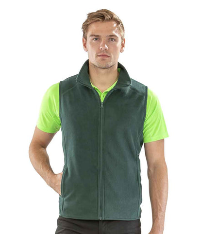 Result RS116 Forest Green Model -  Ready to be Embroidered by Custard Workwear - Cheap Personalised and Customised Workwear in Nottinghamshire, Derbyshire and Leicestershire