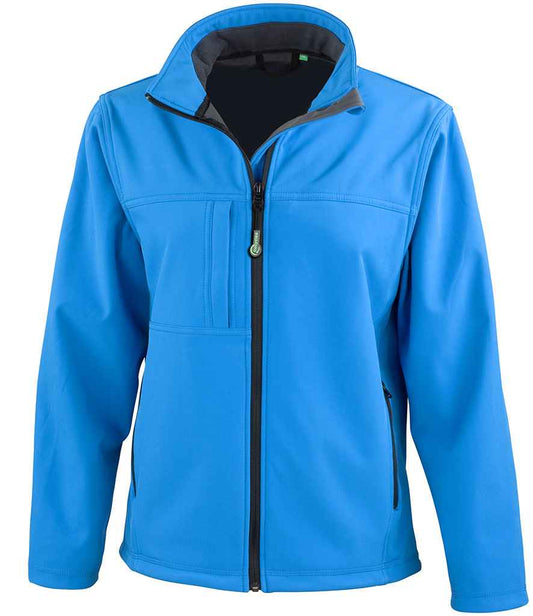 Result RS121F Azure Front -  Ready to be Embroidered and Printed by Custard Workwear - Cheap Personalised and Customised Workwear in Nottinghamshire, Derbyshire and Leicestershire