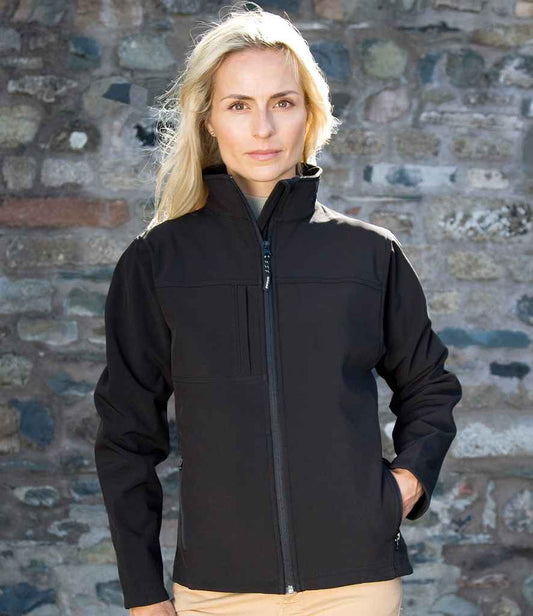 Result RS121F Black Model -  Ready to be Embroidered and Printed by Custard Workwear - Cheap Personalised and Customised Workwear in Nottinghamshire, Derbyshire and Leicestershire