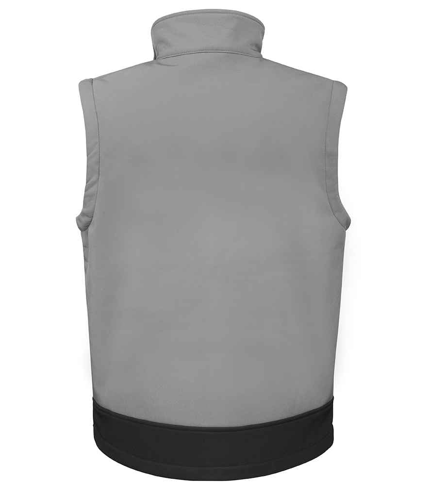 Result RS123 Workguard Grey/Black Back -  Ready to be Embroidered and Printed by Custard Workwear - Cheap Personalised and Customised Workwear in Nottinghamshire, Derbyshire and Leicestershire