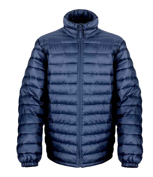 Result RS192M Navy Front -  Ready to be Embroidered by Custard Workwear - Cheap Personalised and Customised Workwear in Nottinghamshire, Derbyshire and Leicestershire