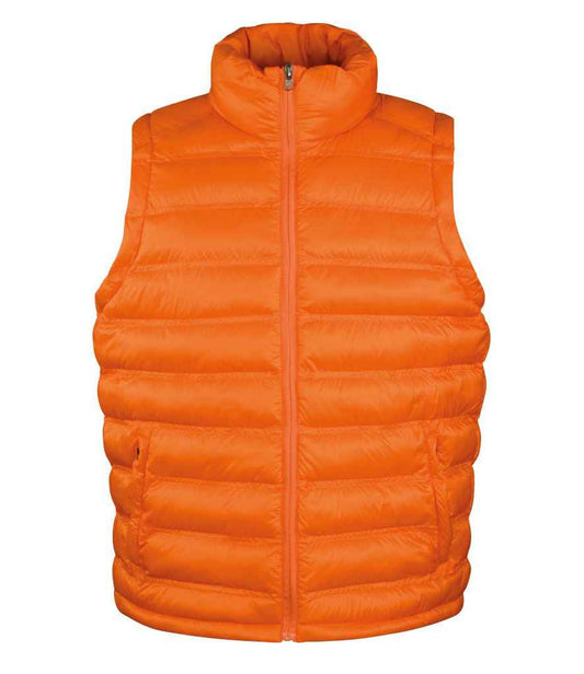 Result RS193M Orange Front -  Ready to be Embroidered by Custard Workwear - Cheap Personalised and Customised Workwear in Nottinghamshire, Derbyshire and Leicestershire
