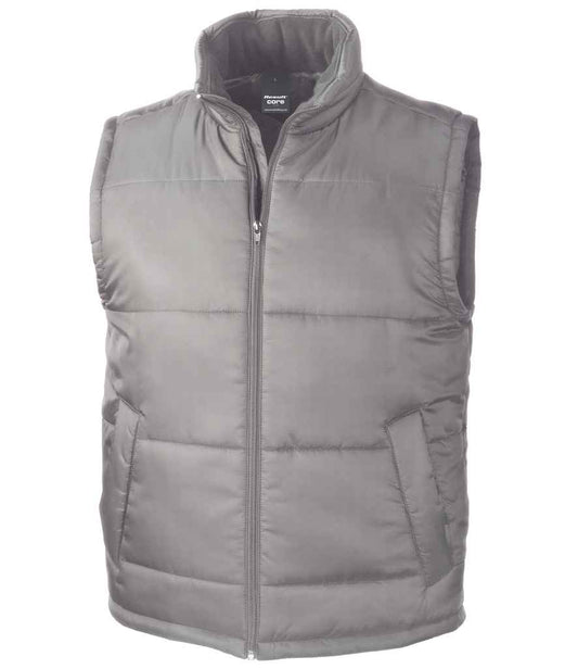 Result RS208 Grey Front -  Ready to be Embroidered and Printed by Custard Workwear - Cheap Personalised and Customised Workwear in Nottinghamshire, Derbyshire and Leicestershire