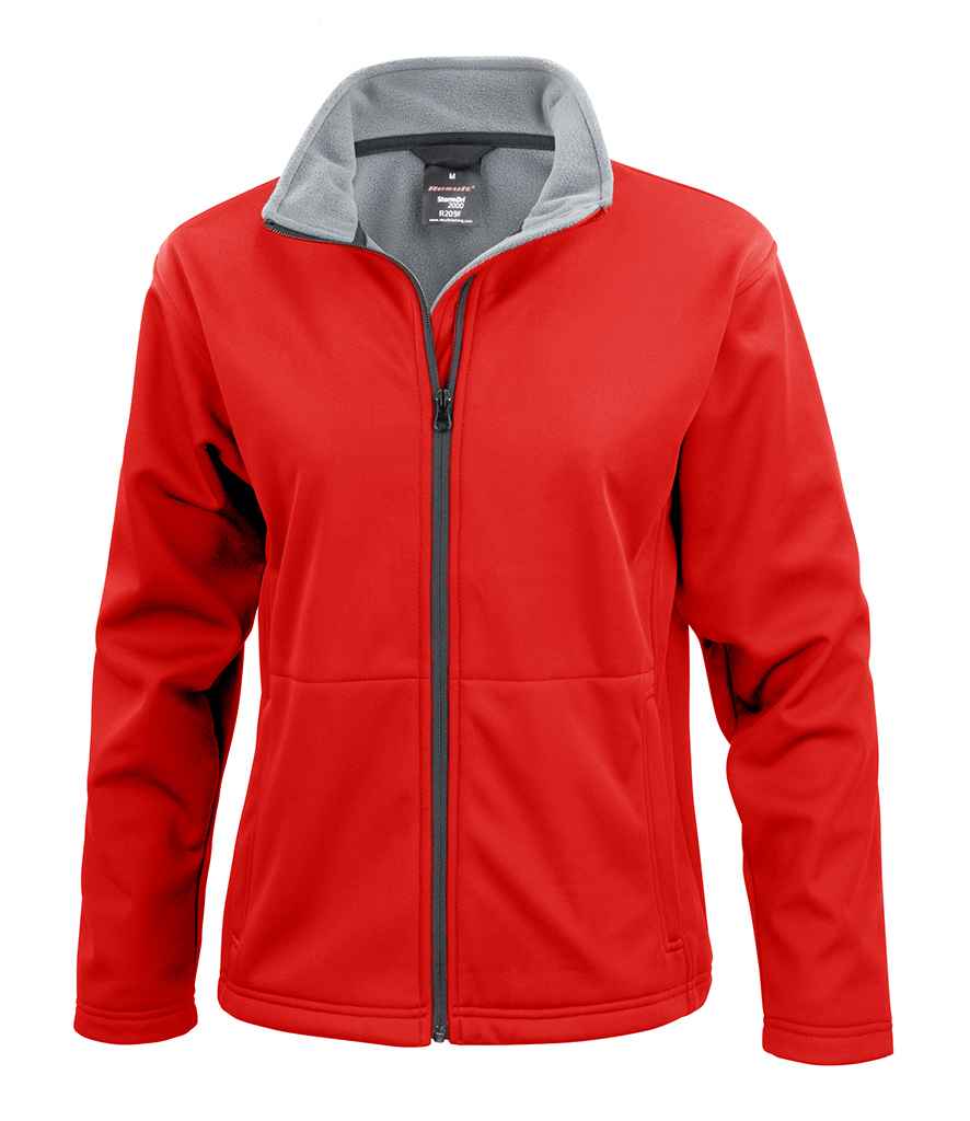 Result RS209F Red Front -  Ready to be Embroidered and Printed by Custard Workwear - Cheap Personalised and Customised Workwear in Nottinghamshire, Derbyshire and Leicestershire
