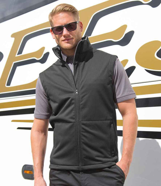 Result RS214 Black Model -  Ready to be Embroidered and Printed by Custard Workwear - Cheap Personalised and Customised Workwear in Nottinghamshire, Derbyshire and Leicestershire