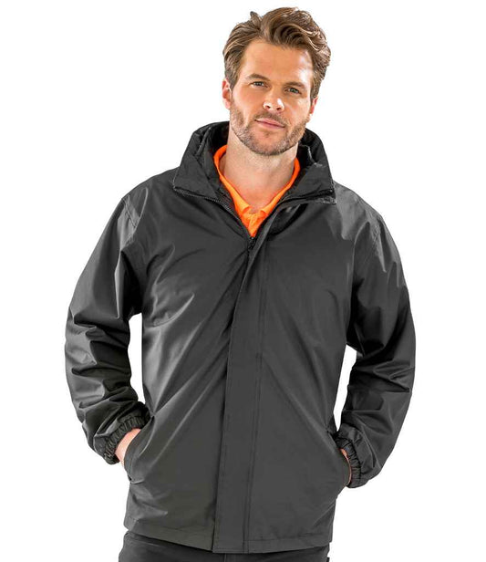 Result RS215 Black Model -  Ready to be Embroidered and Printed by Custard Workwear - Cheap Personalised and Customised Workwear in Nottinghamshire, Derbyshire and Leicestershire