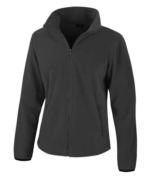 Result RS220F Black Front -  Ready to be Embroidered by Custard Workwear - Cheap Personalised and Customised Workwear in Nottinghamshire, Derbyshire and Leicestershire