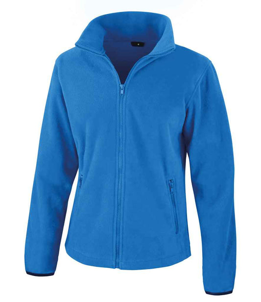 Result RS220F Electric Blue Front -  Ready to be Embroidered by Custard Workwear - Cheap Personalised and Customised Workwear in Nottinghamshire, Derbyshire and Leicestershire