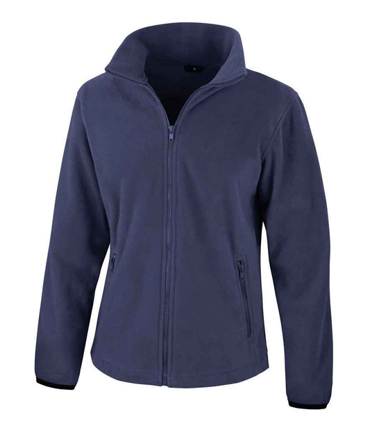 Result RS220F Navy Front -  Ready to be Embroidered by Custard Workwear - Cheap Personalised and Customised Workwear in Nottinghamshire, Derbyshire and Leicestershire