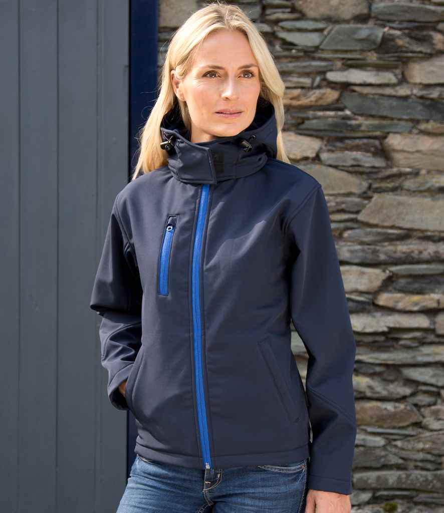 Result RS230F Navy/Royal Blue Model -  Ready to be Embroidered and Printed by Custard Workwear - Cheap Personalised and Customised Workwear in Nottinghamshire, Derbyshire and Leicestershire