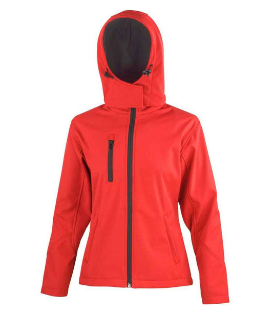 Result RS230F Red/Black Front -  Ready to be Embroidered and Printed by Custard Workwear - Cheap Personalised and Customised Workwear in Nottinghamshire, Derbyshire and Leicestershire