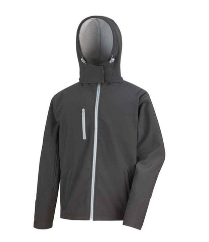Result RS230M Black/Grey Front -  Ready to be Embroidered and Printed by Custard Workwear - Cheap Personalised and Customised Workwear in Nottinghamshire, Derbyshire and Leicestershire