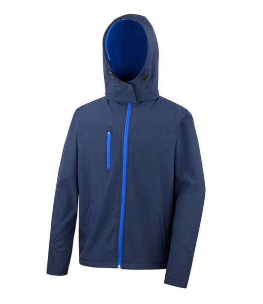 Result RS230M Navy/Royal Blue Front -  Ready to be Embroidered and Printed by Custard Workwear - Cheap Personalised and Customised Workwear in Nottinghamshire, Derbyshire and Leicestershire