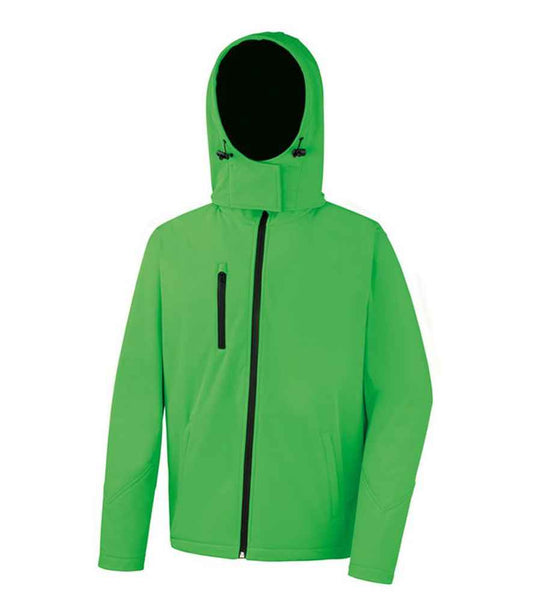 Result RS230M Vivid Green/Black Front -  Ready to be Embroidered and Printed by Custard Workwear - Cheap Personalised and Customised Workwear in Nottinghamshire, Derbyshire and Leicestershire