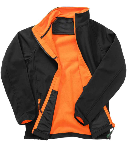 Result RS231F Black/Orange Front -  Ready to be Embroidered and Printed by Custard Workwear - Cheap Personalised and Customised Workwear in Nottinghamshire, Derbyshire and Leicestershire