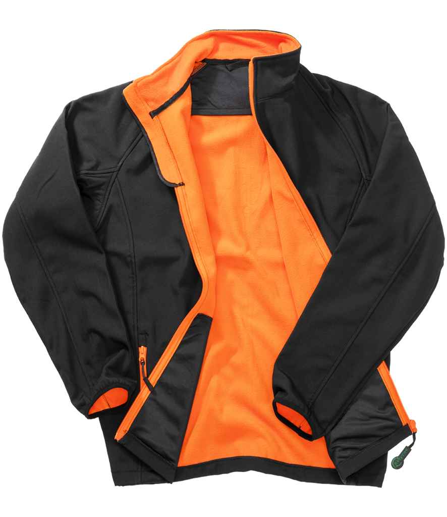 Result RS231M Black/Orange Front -  Ready to be Embroidered and Printed by Custard Workwear - Cheap Personalised and Customised Workwear in Nottinghamshire, Derbyshire and Leicestershire