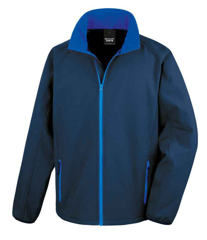Result RS231M Navy/Royal Blue Front -  Ready to be Embroidered and Printed by Custard Workwear - Cheap Personalised and Customised Workwear in Nottinghamshire, Derbyshire and Leicestershire