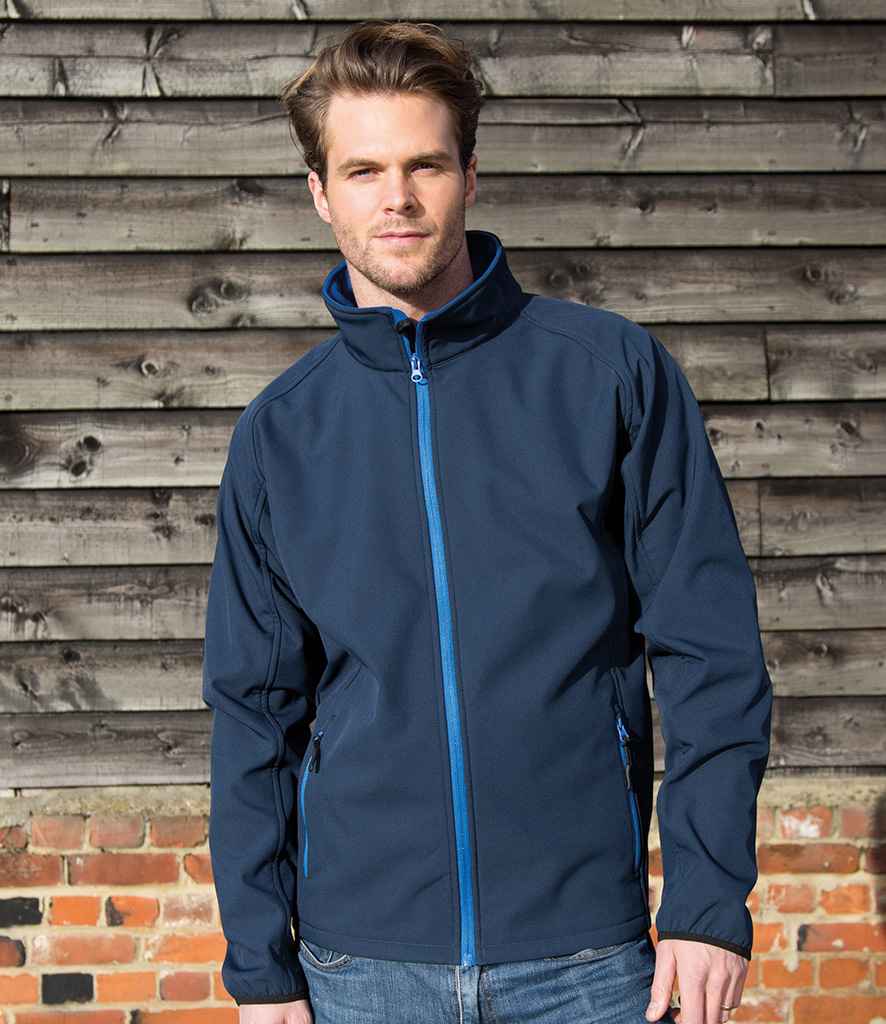 Result RS231M Navy/Royal Blue Model -  Ready to be Embroidered and Printed by Custard Workwear - Cheap Personalised and Customised Workwear in Nottinghamshire, Derbyshire and Leicestershire