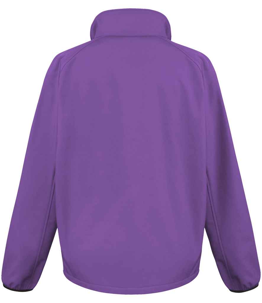 Result RS231M Purple/Black Back -  Ready to be Embroidered and Printed by Custard Workwear - Cheap Personalised and Customised Workwear in Nottinghamshire, Derbyshire and Leicestershire