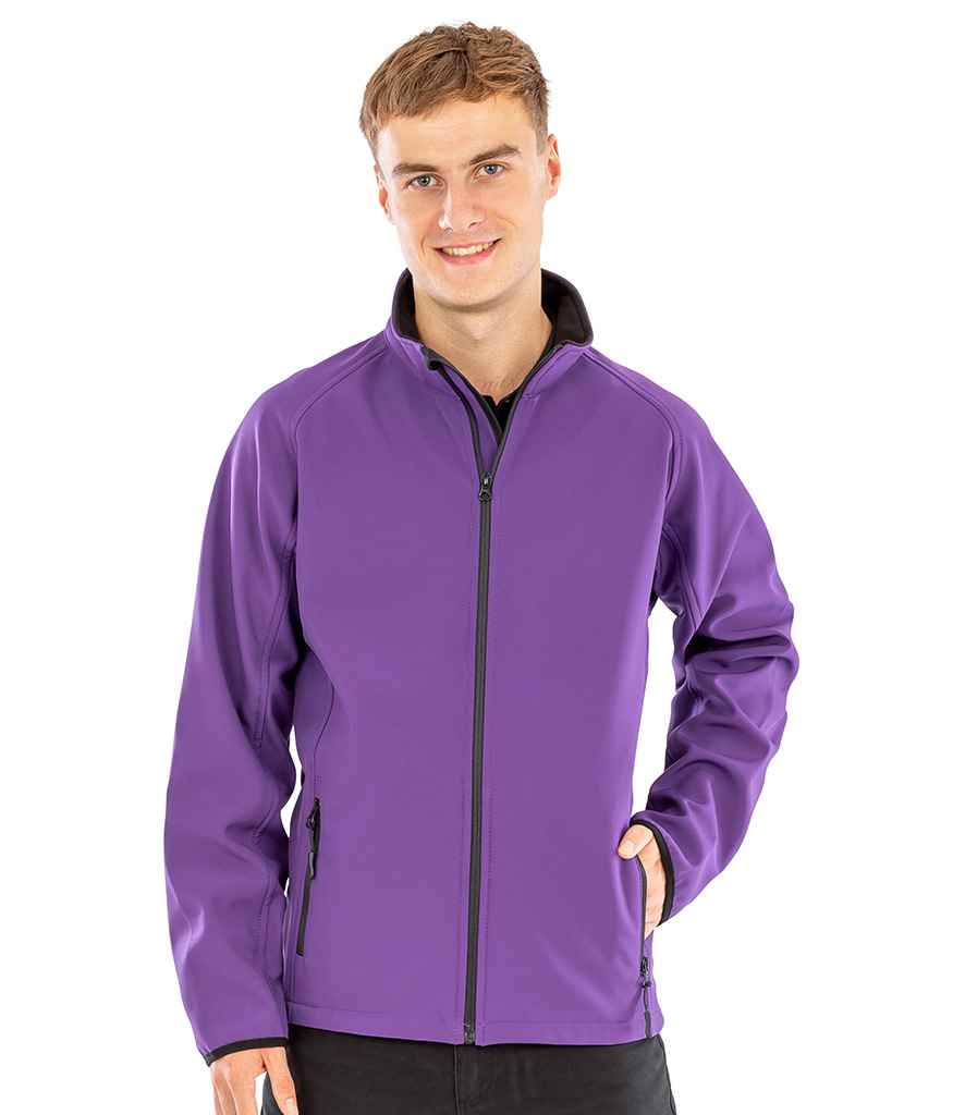 Result RS231M Purple/Black Model -  Ready to be Embroidered and Printed by Custard Workwear - Cheap Personalised and Customised Workwear in Nottinghamshire, Derbyshire and Leicestershire