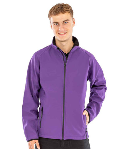 Result RS231M Purple/Black Model -  Ready to be Embroidered and Printed by Custard Workwear - Cheap Personalised and Customised Workwear in Nottinghamshire, Derbyshire and Leicestershire