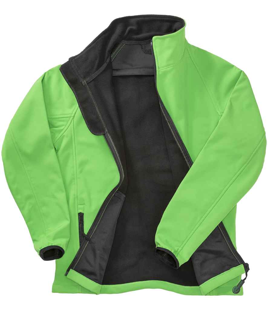 Result RS231M Vivid Green/Black Front -  Ready to be Embroidered and Printed by Custard Workwear - Cheap Personalised and Customised Workwear in Nottinghamshire, Derbyshire and Leicestershire