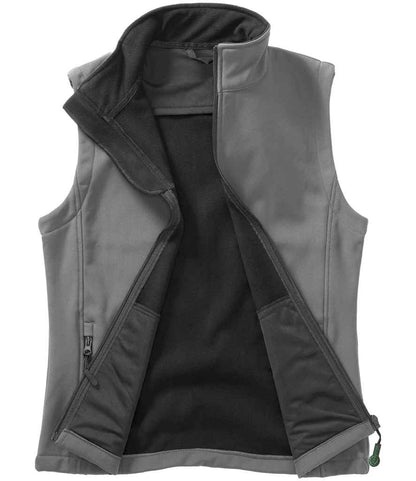 Result RS232F Charcoal/Black Front -  Ready to be Embroidered and Printed by Custard Workwear - Cheap Personalised and Customised Workwear in Nottinghamshire, Derbyshire and Leicestershire