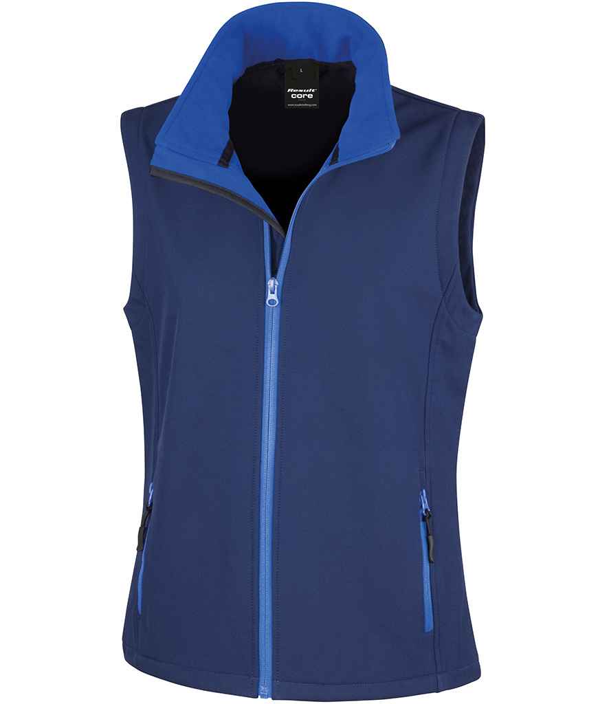 Result RS232F Navy/Royal Blue Front -  Ready to be Embroidered and Printed by Custard Workwear - Cheap Personalised and Customised Workwear in Nottinghamshire, Derbyshire and Leicestershire
