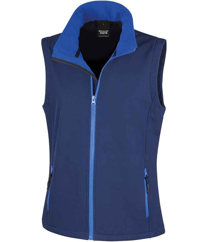 Result RS232F Navy/Royal Blue Front -  Ready to be Embroidered and Printed by Custard Workwear - Cheap Personalised and Customised Workwear in Nottinghamshire, Derbyshire and Leicestershire
