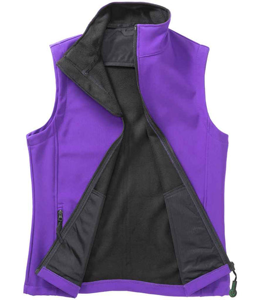 Result RS232F Purple/Black Front -  Ready to be Embroidered and Printed by Custard Workwear - Cheap Personalised and Customised Workwear in Nottinghamshire, Derbyshire and Leicestershire