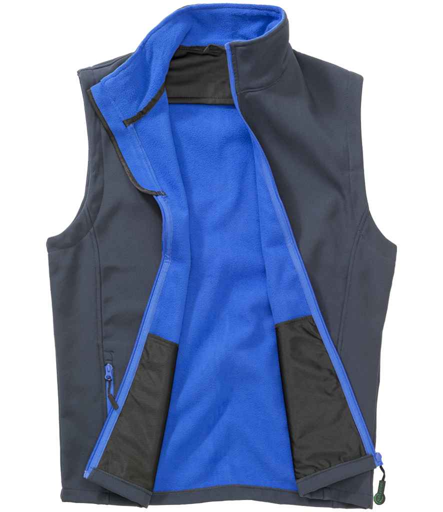 Result RS232M Navy/Royal Blue Front -  Ready to be Embroidered and Printed by Custard Workwear - Cheap Personalised and Customised Workwear in Nottinghamshire, Derbyshire and Leicestershire