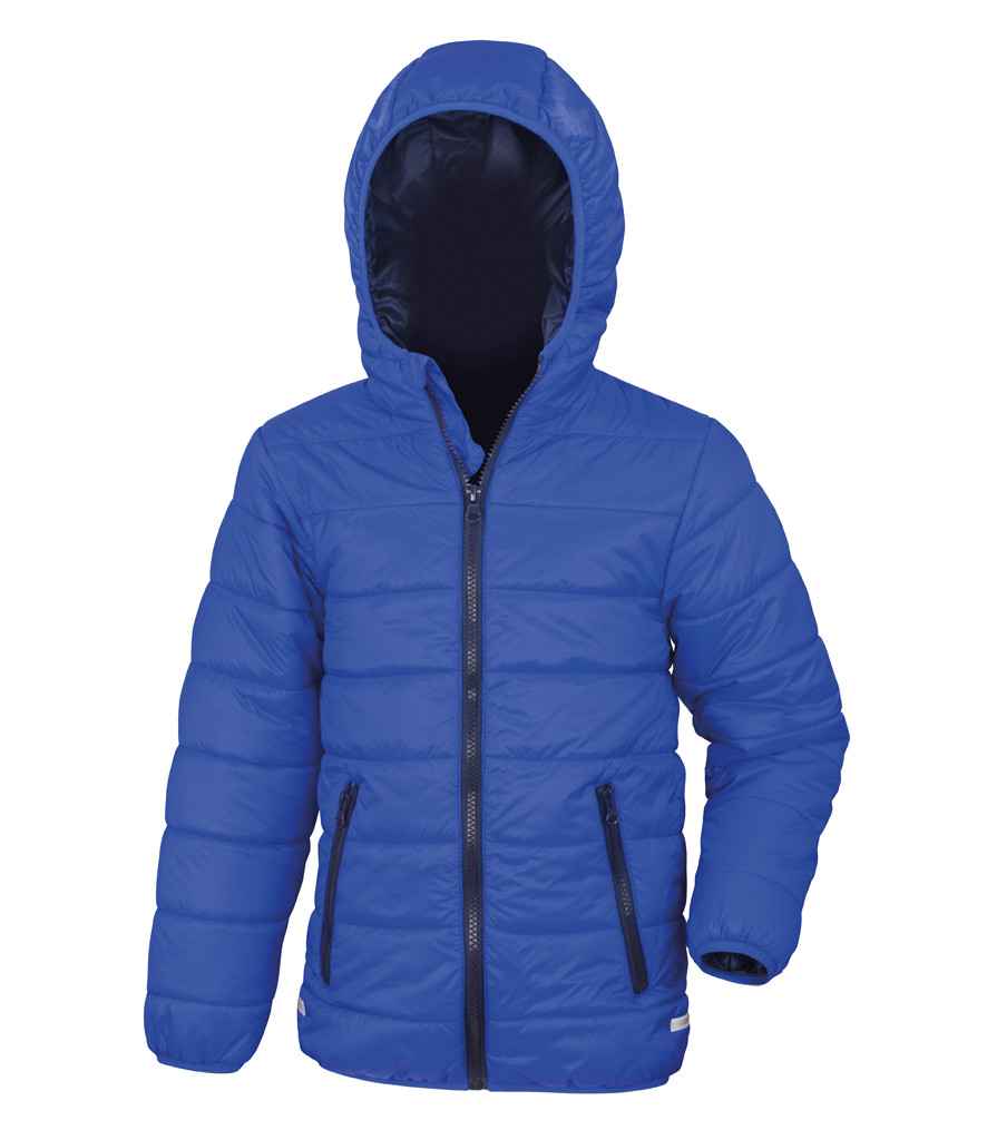 Result RS233B Royal Blue/Navy Front -  Ready to be Embroidered by Custard Workwear - Cheap Personalised and Customised Workwear in Nottinghamshire, Derbyshire and Leicestershire