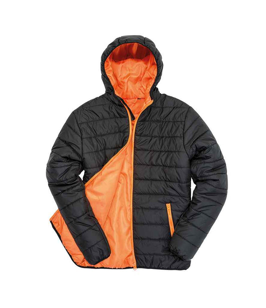 Result RS233M Black/Orange Front -  Ready to be Embroidered by Custard Workwear - Cheap Personalised and Customised Workwear in Nottinghamshire, Derbyshire and Leicestershire