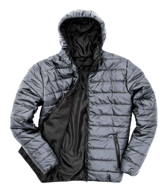 Result RS233M Frost Grey/Black Front -  Ready to be Embroidered by Custard Workwear - Cheap Personalised and Customised Workwear in Nottinghamshire, Derbyshire and Leicestershire