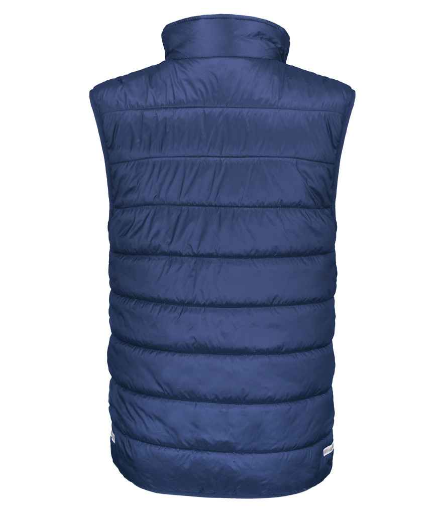 Result RS234B Navy/Lime Green Back -  Ready to be Embroidered by Custard Workwear - Cheap Personalised and Customised Workwear in Nottinghamshire, Derbyshire and Leicestershire