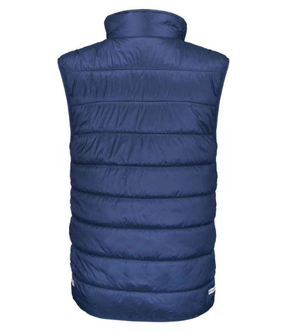 Result RS234B Navy/Lime Green Back -  Ready to be Embroidered by Custard Workwear - Cheap Personalised and Customised Workwear in Nottinghamshire, Derbyshire and Leicestershire