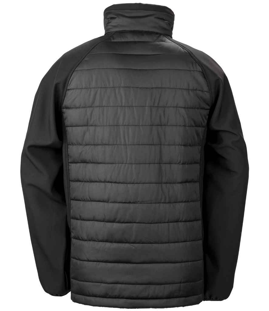 Result RS237 Black/Black Back -  Ready to be Embroidered and Printed by Custard Workwear - Cheap Personalised and Customised Workwear in Nottinghamshire, Derbyshire and Leicestershire