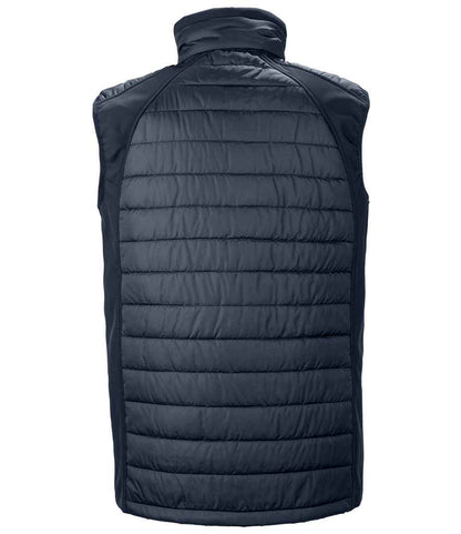 Result RS238 Navy/Grey Back -  Ready to be Embroidered and Printed by Custard Workwear - Cheap Personalised and Customised Workwear in Nottinghamshire, Derbyshire and Leicestershire