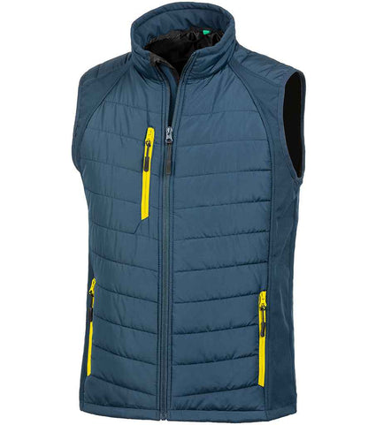 Result RS238 Navy/Yellow Front -  Ready to be Embroidered and Printed by Custard Workwear - Cheap Personalised and Customised Workwear in Nottinghamshire, Derbyshire and Leicestershire