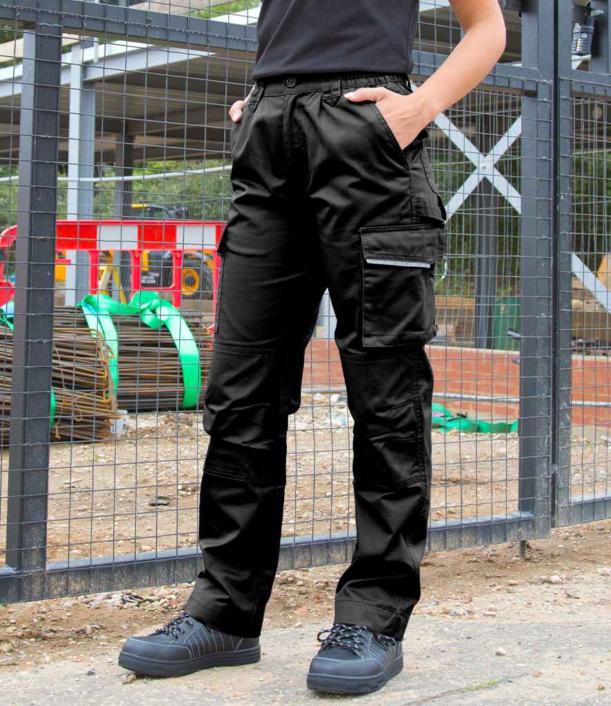 Result RS308F Black Model -  Ready to be  by Custard Workwear - Cheap Personalised and Customised Workwear in Nottinghamshire, Derbyshire and Leicestershire